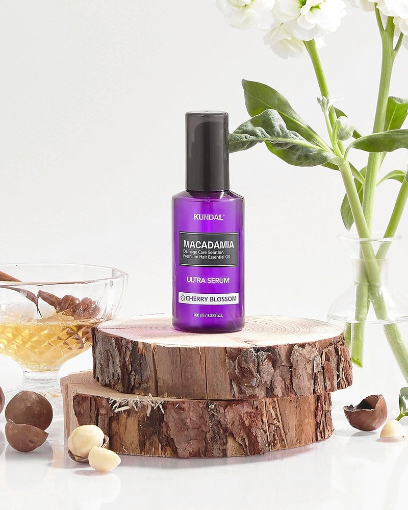 KUNDAL Macadamia Hair Serum #Cherry Blossom