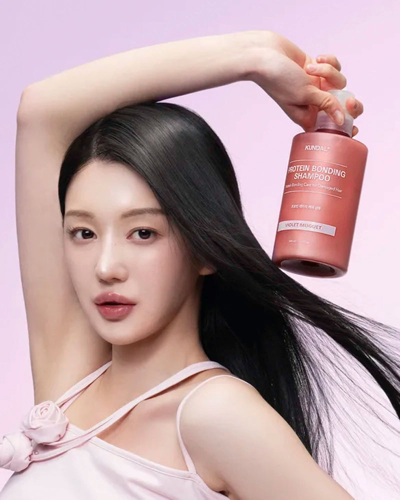 KUNDAL Protein Bonding Shampoo #Violet Muguet