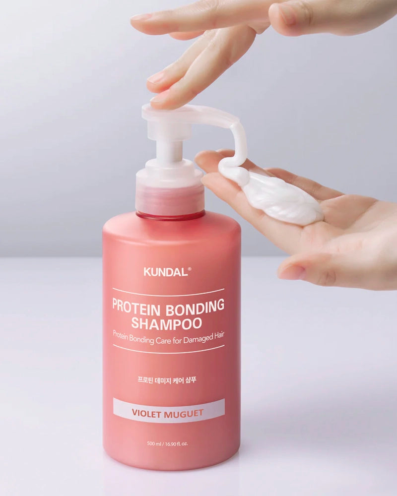 KUNDAL Protein Bonding Shampoo #Violet Muguet