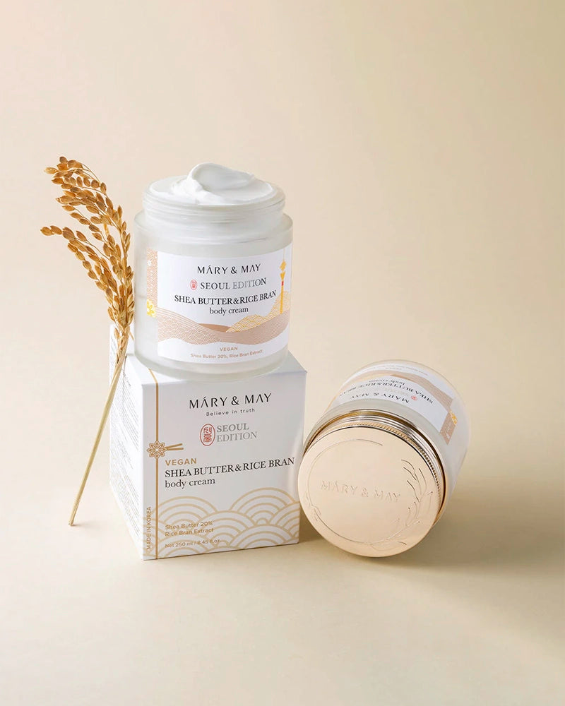 MARY & MAY Shea Butter & Rice Bran Body Cream