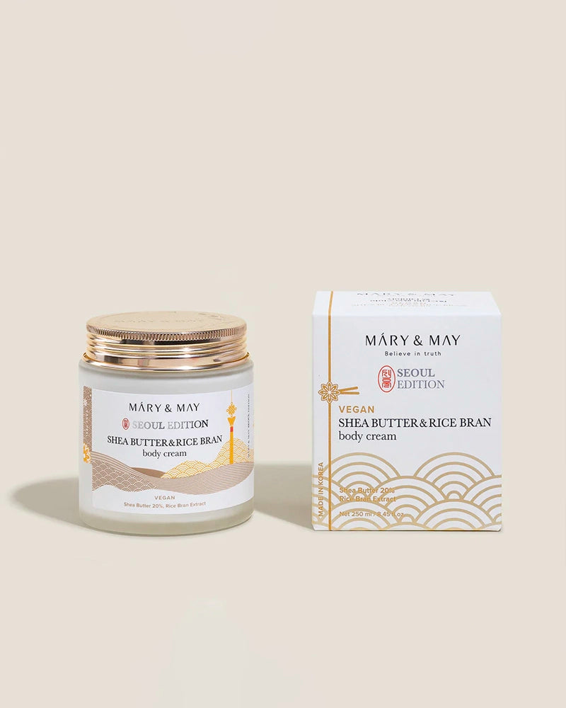 MARY & MAY Shea Butter & Rice Bran Body Cream