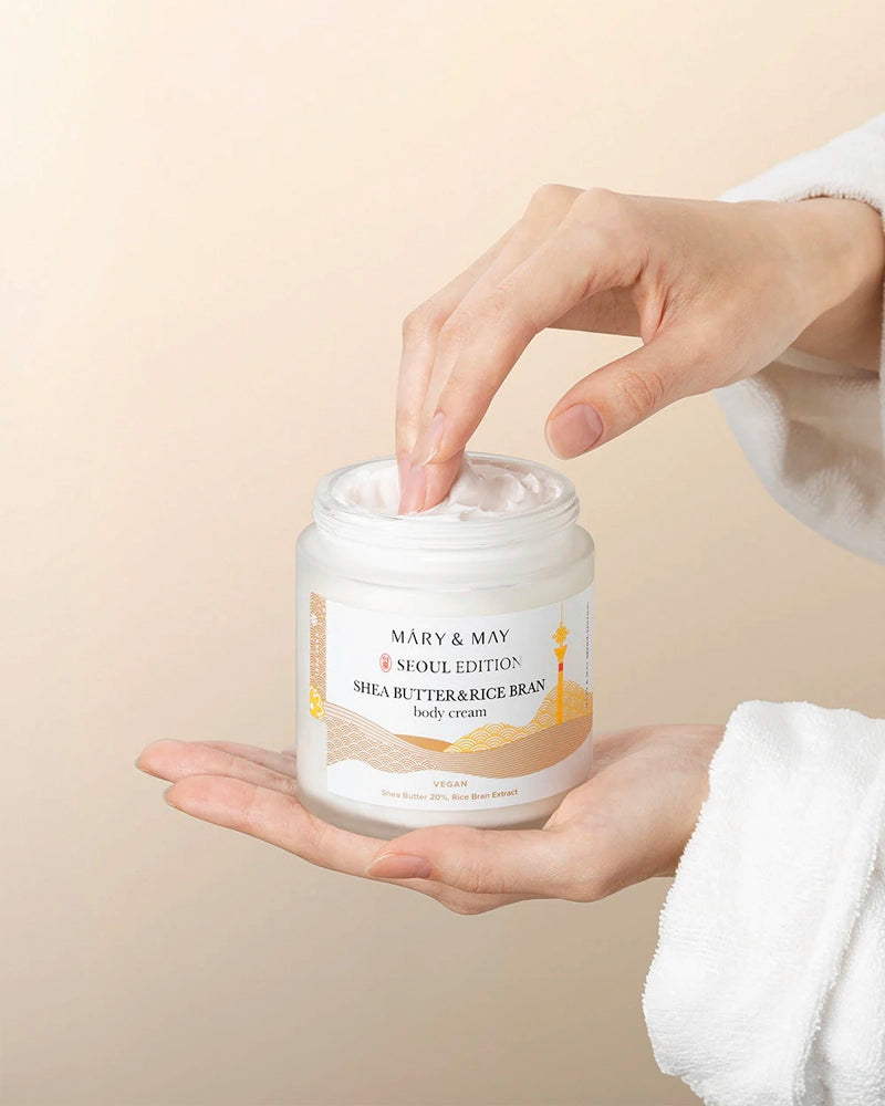MARY & MAY Shea Butter & Rice Bran Body Cream