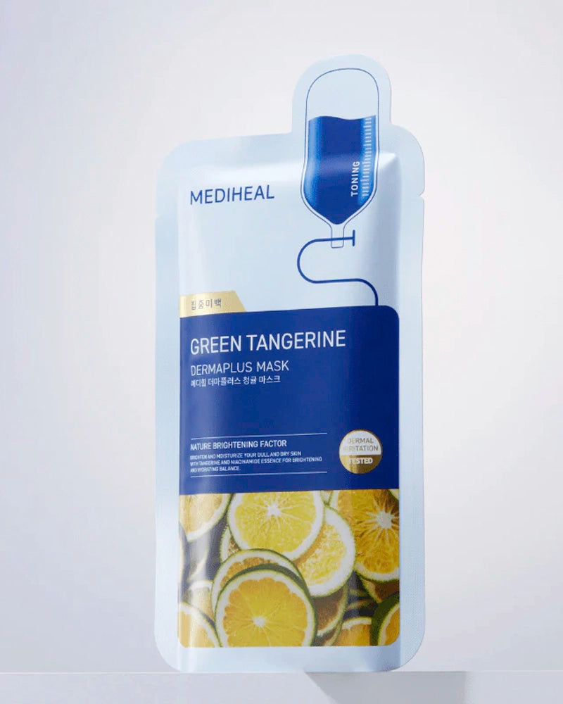 MEDIHEAL Dermaplus Green Tangerine Mask