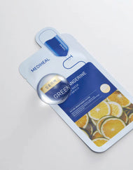 MEDIHEAL Dermaplus Green Tangerine Mask