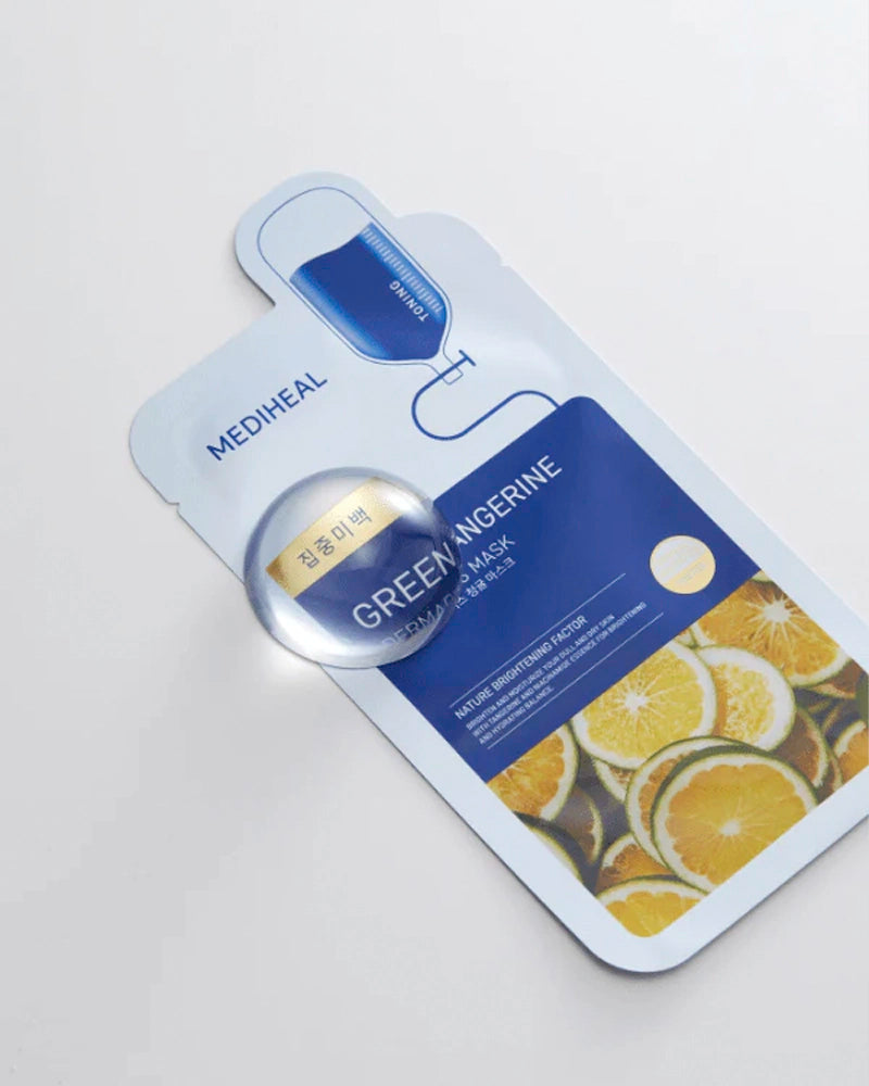 MEDIHEAL Dermaplus Green Tangerine Mask
