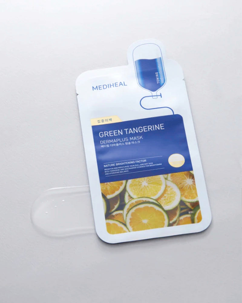 MEDIHEAL Dermaplus Green Tangerine Mask