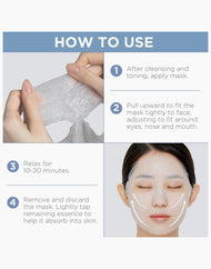 Masque essentiel à l'eau et à l'hyaluronate MEDIHEAL (Renouvellement)