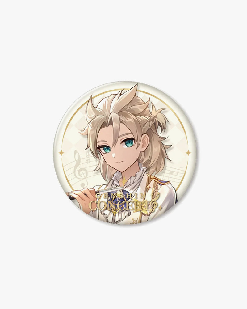 Badge de personnage Genshin Impact© Mélodies d'un voyage sans fin