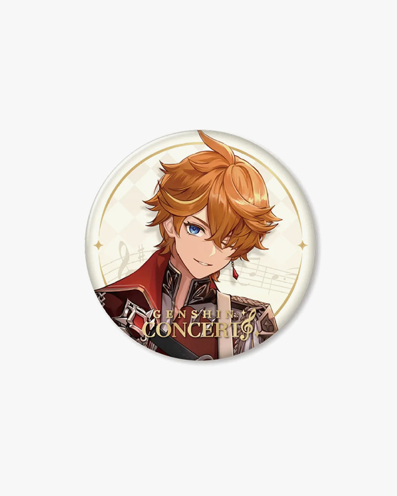 Badge de personnage Genshin Impact© Mélodies d'un voyage sans fin