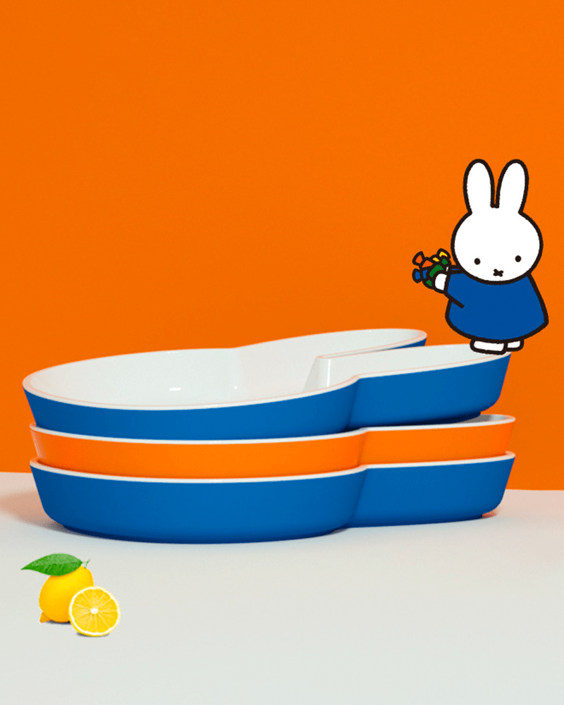 Plat en céramique en forme de Miffy