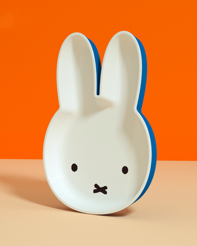 Plat en céramique en forme de Miffy