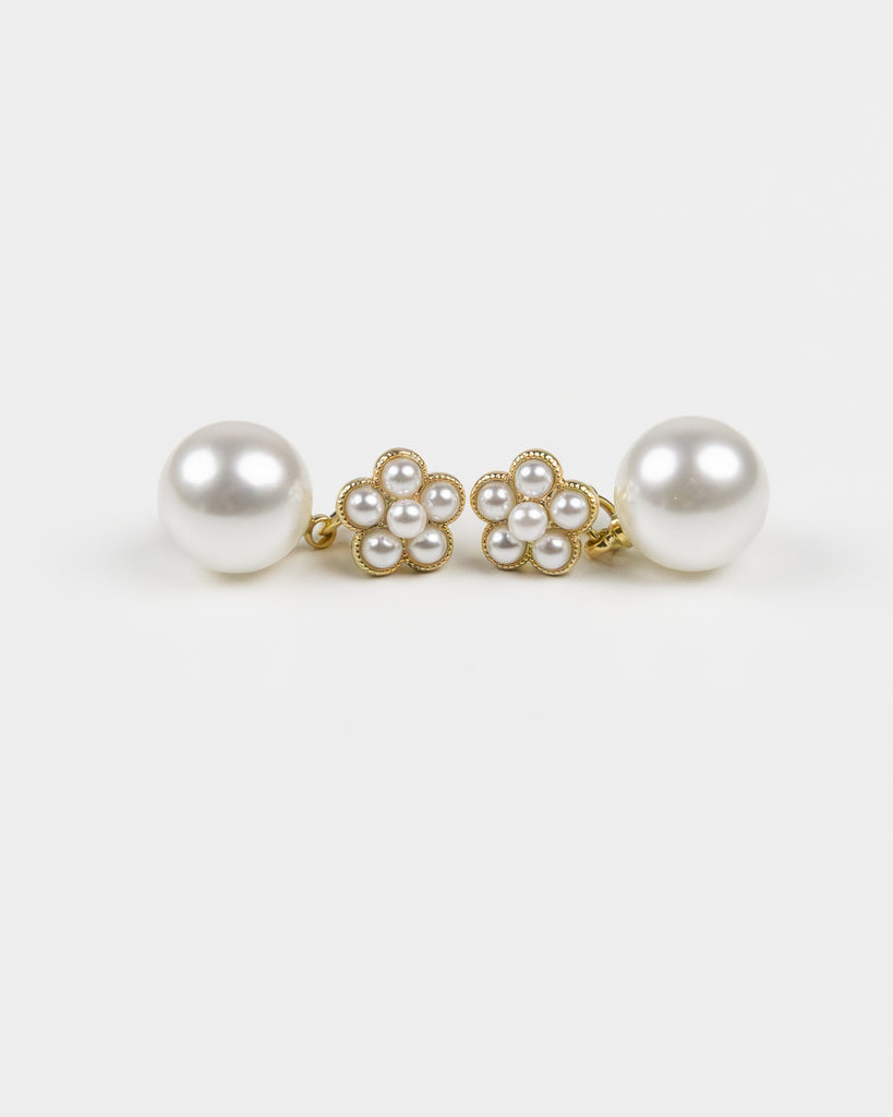 NYU NYU Honey Blossom Pearl Earrings