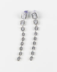NYU NYU Crystal Cascade Drop Earrings