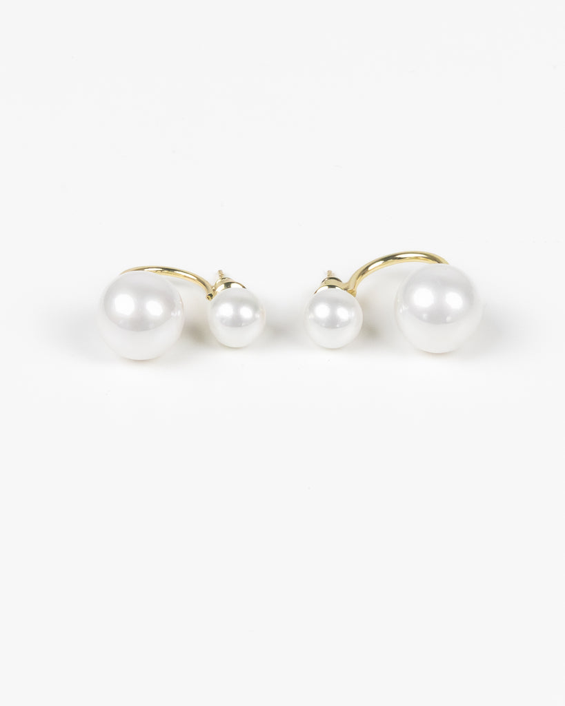 NYU NYU Pearl Duo Hoops