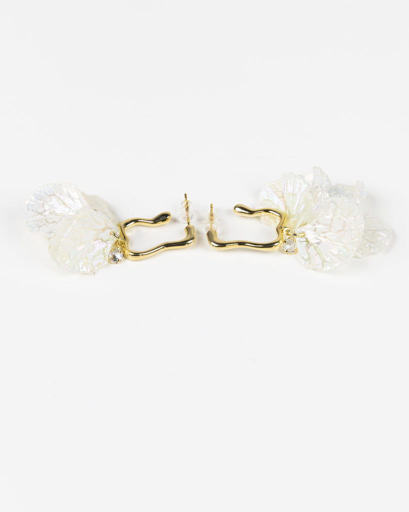 NYU NYU Sunwave Petal Drop Hoops