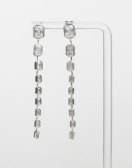 NYU NYU Crystal Cascade Drop Earrings