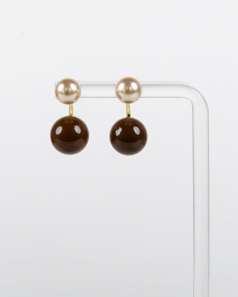 NYU NYU Pearl Duo Hoops
