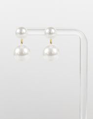 NYU NYU Pearl Duo Hoops