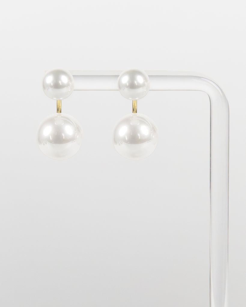 NYU NYU Pearl Duo Hoops