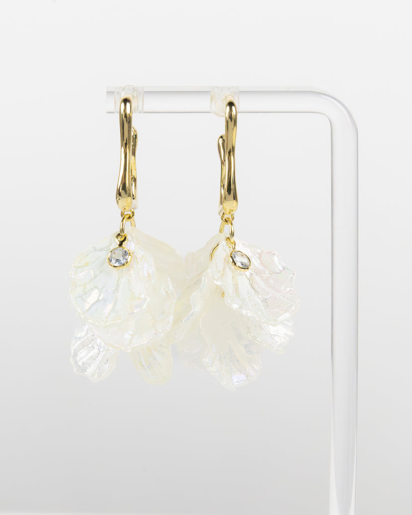 NYU NYU Sunwave Petal Drop Hoops