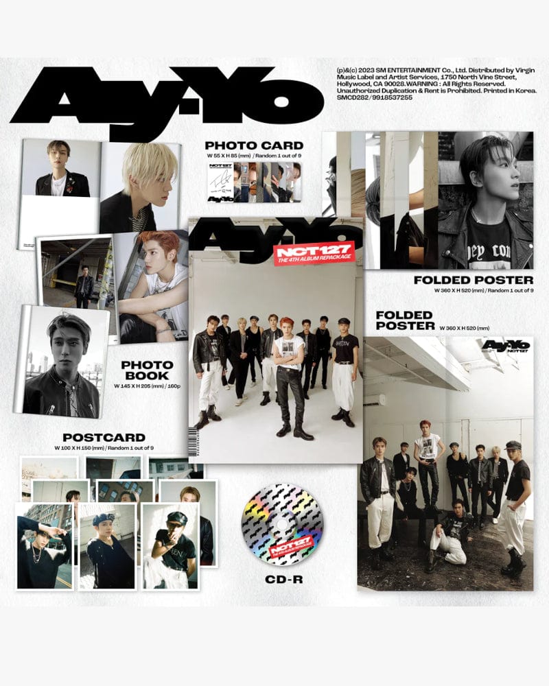 NCT 127 - 4e repackage régulier de l'album « AY-YO »