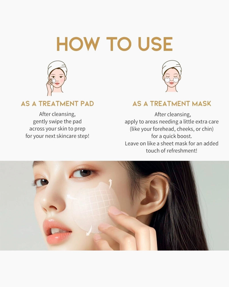 #OOTD Glass Skin Rice Water Toner Pad