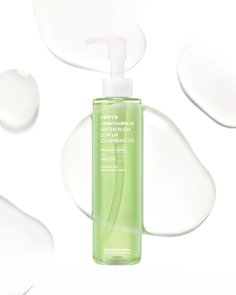 #OOTD Green Plum Low pH Cleansing Oil