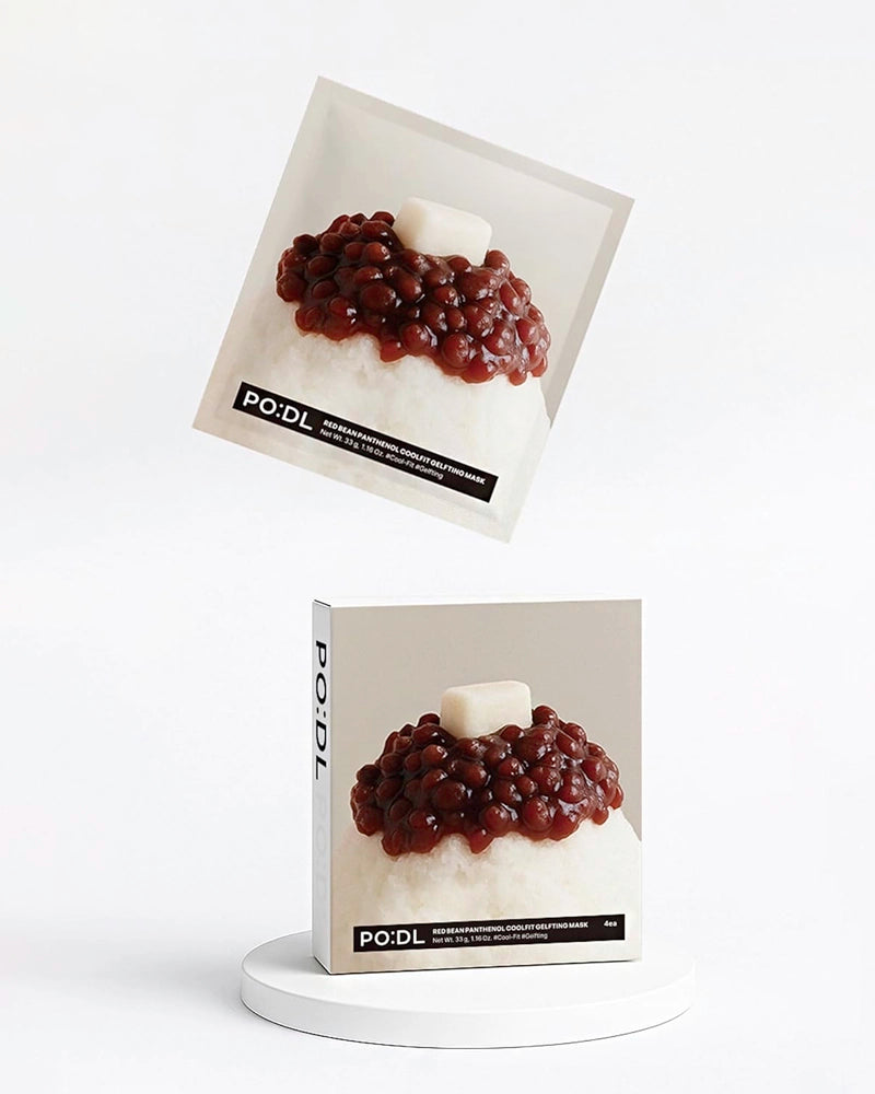 PO:DL Red Bean Panthenol Coolfit Gelfting Mask