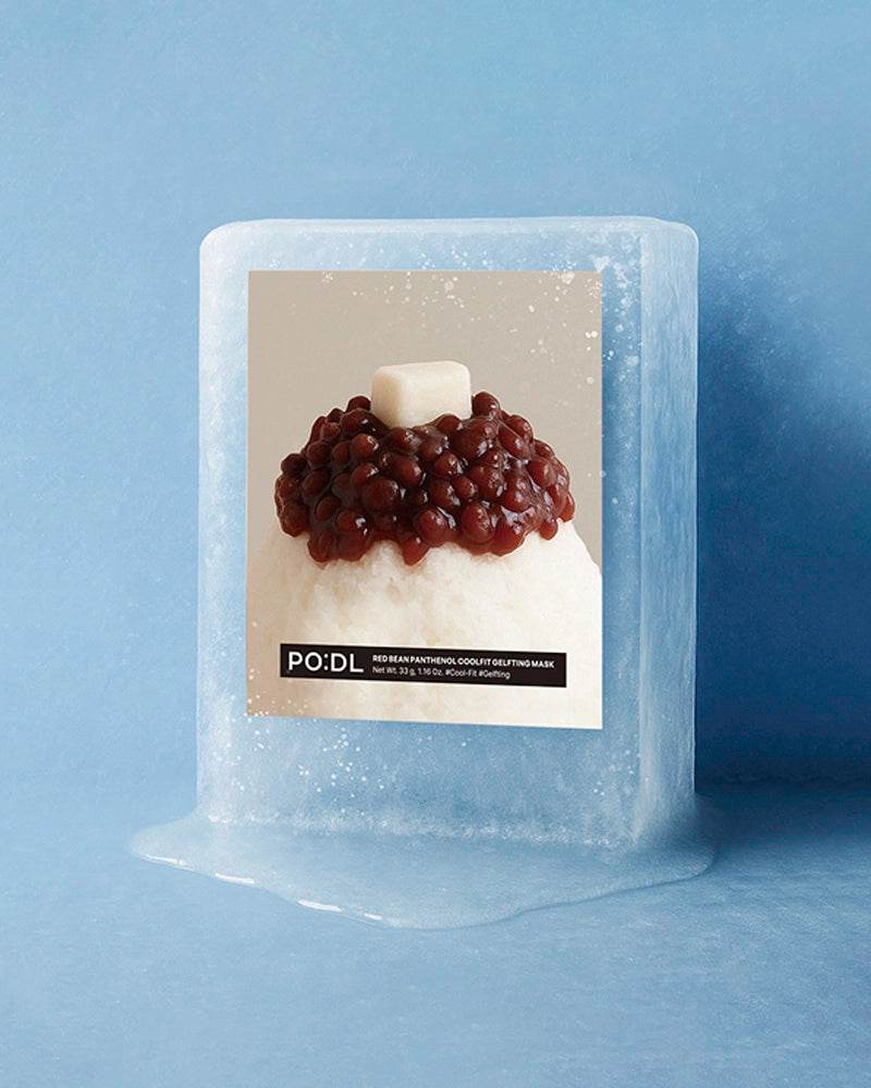 PO:DL Red Bean Panthenol Coolfit Gelfting Mask