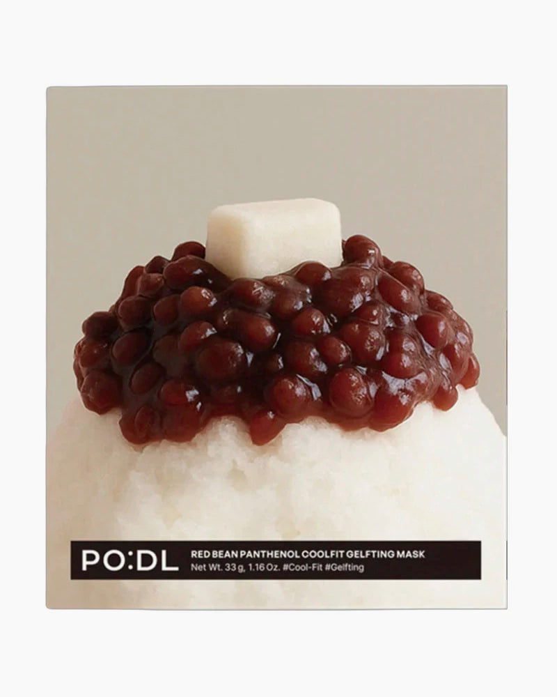 PO:DL Red Bean Panthenol Coolfit Gelfting Mask