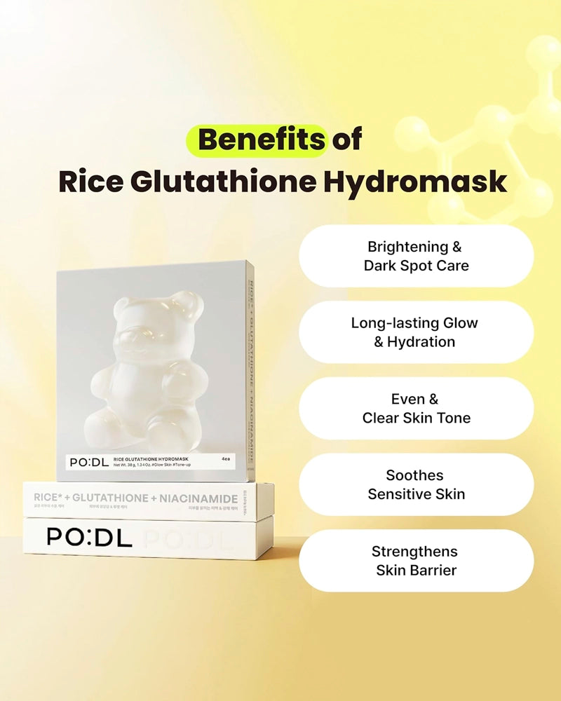 PO:DL Rice Glutathione Hydromask