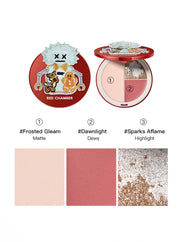 RED CHAMBER HARUKI Tri-Color Multi-Purpose Highlighter