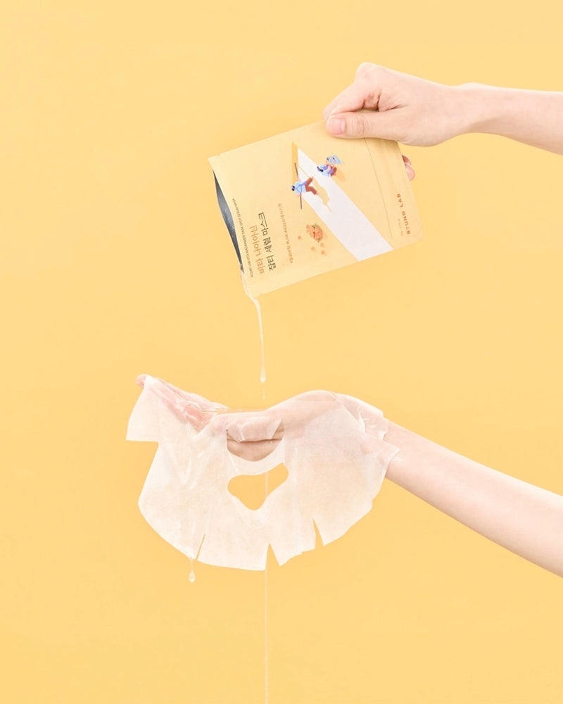 Masque en tissu sérum anti-taches ROUND LAB Vita Niacinamide