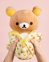 Sac de couchage en peluche San-X© Rilakkuma à motif de glands