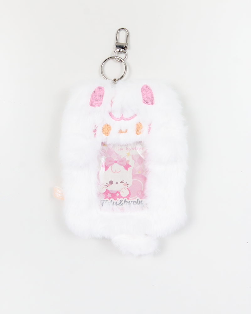 Rosyposy Tutu Byebye Animal Card Holder Keychain