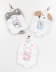Rosyposy Tutu Byebye Animal Card Holder Keychain