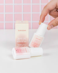SUKOSHI Brush-On Nail Glue and Remover Set