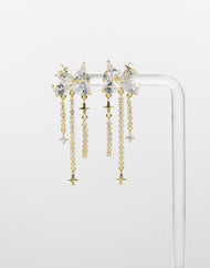 SUKOSHI Stardust Cascade Drop Earrings