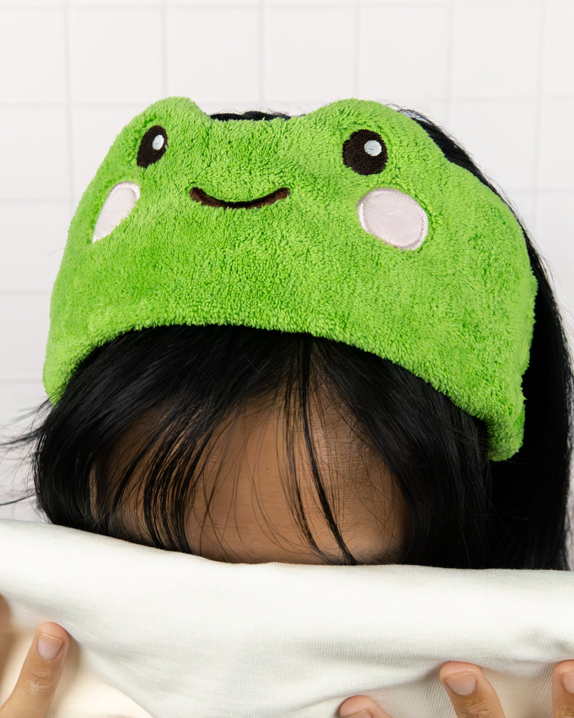 Bandeau nettoyant visage grenouille SUKOSHI