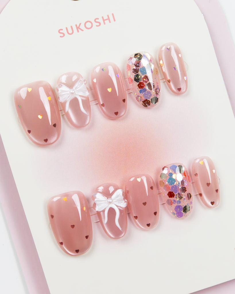 SUKOSHI Handmade Press-On Nails Confetti Surprise