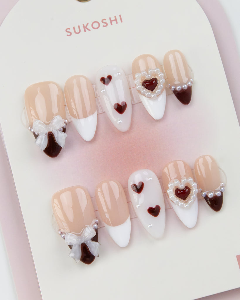 SUKOSHI Handmade Press-On Nails Crush on You
