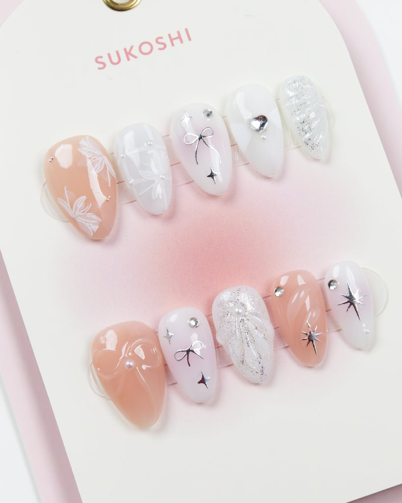SUKOSHI Handmade Press-On Nails Just a Girl