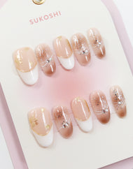 SUKOSHI Handmade Press-On Nails Autumn Leaves