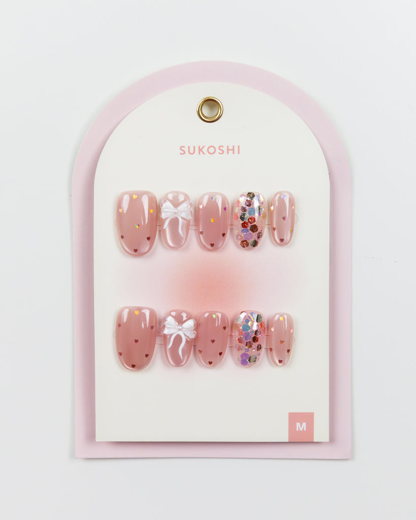 SUKOSHI Handmade Press-On Nails Confetti Surprise