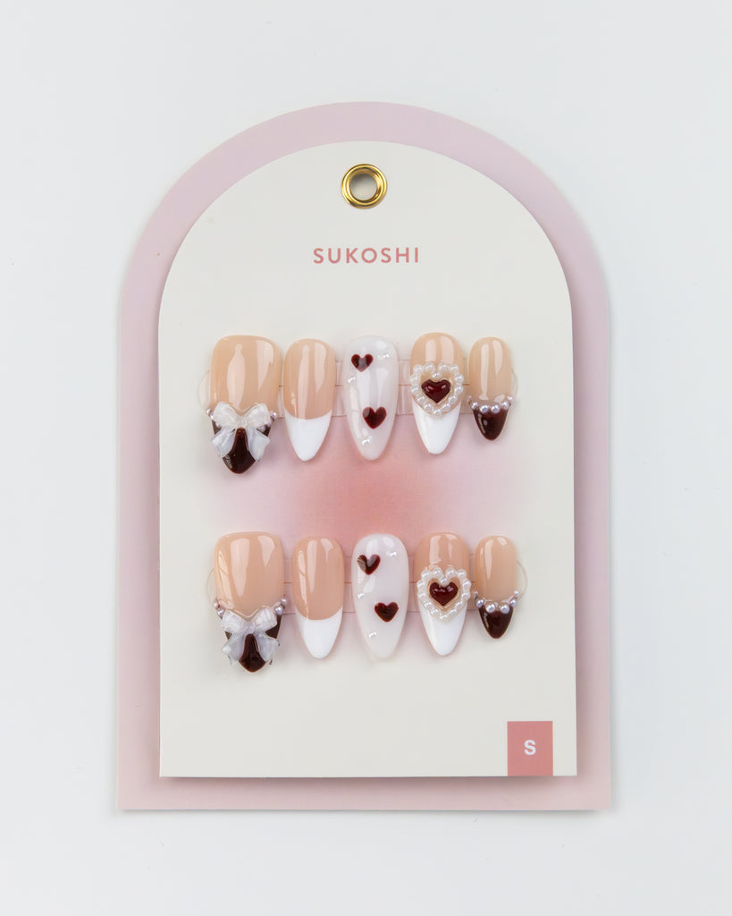 SUKOSHI Handmade Press-On Nails Crush on You