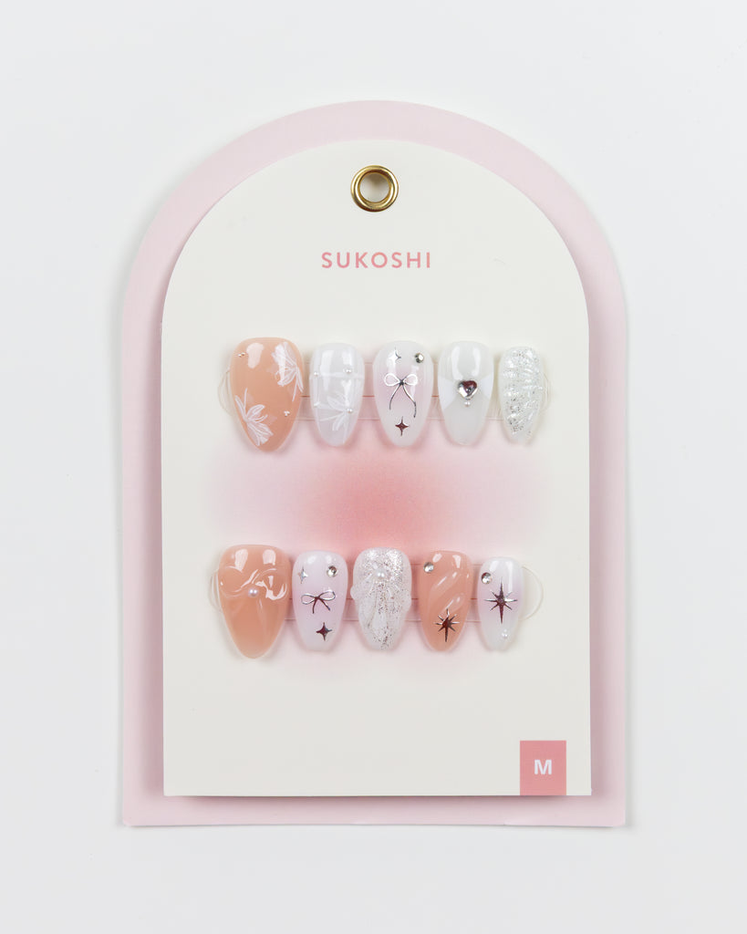 SUKOSHI Handmade Press-On Nails Just a Girl