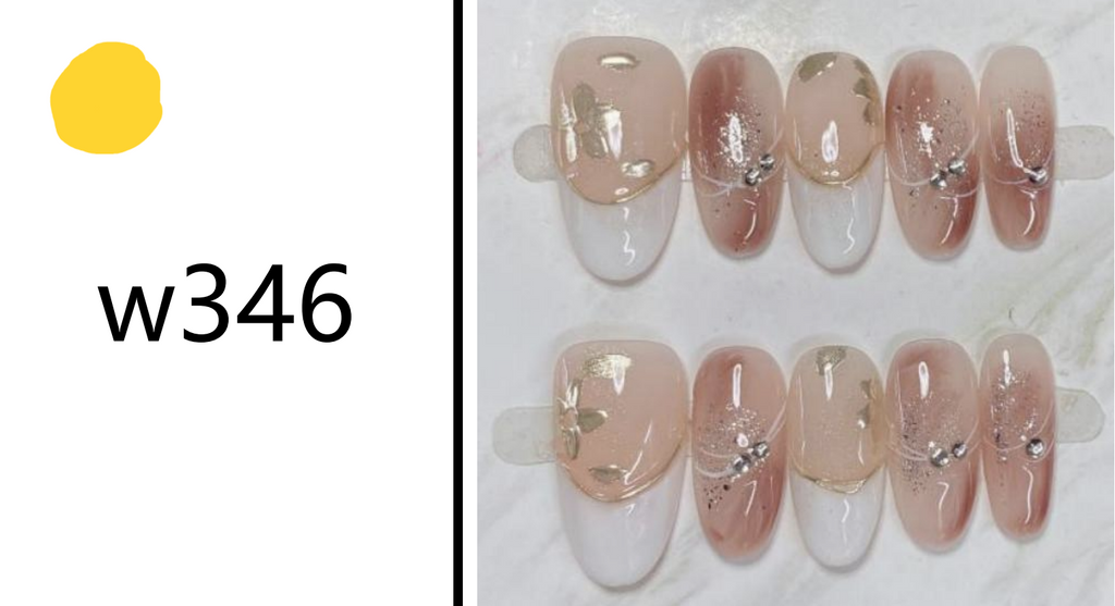 SUKOSHI Handmade Press-On Nails Autumn Leaves