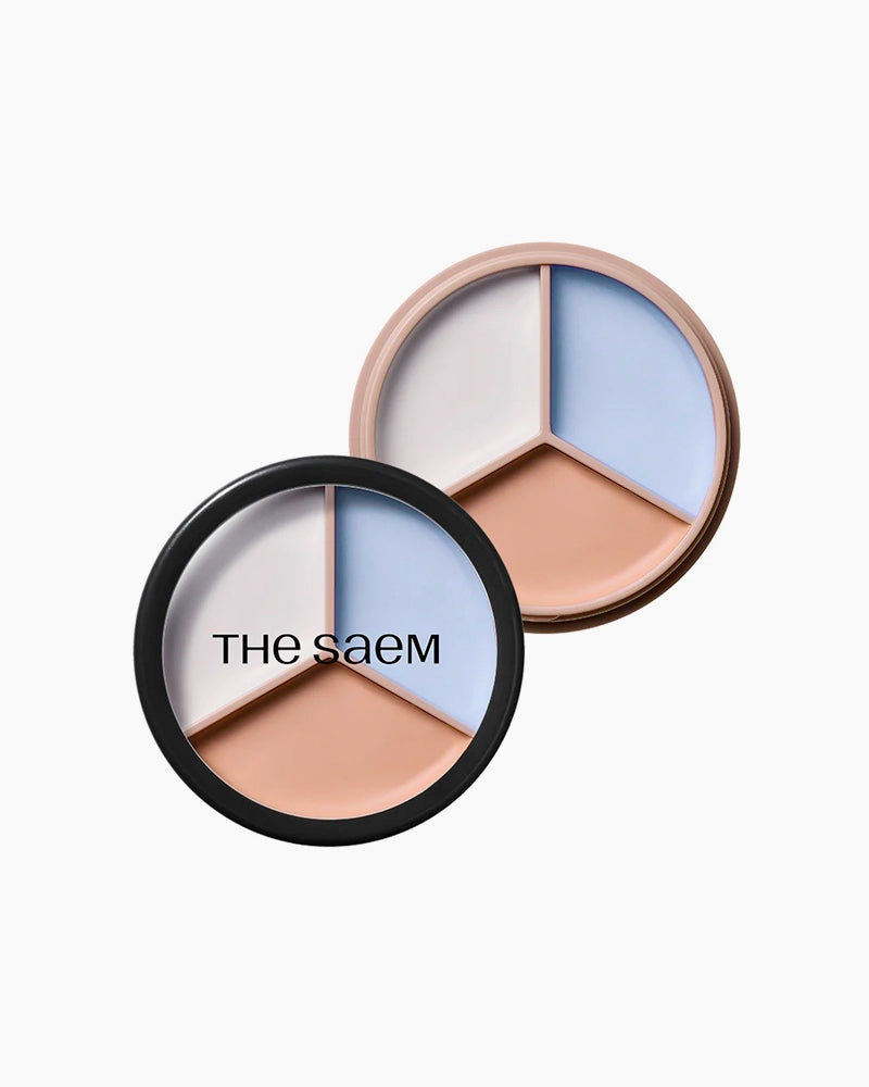 the SAEM Cover Perfection Triple Pot Concealer