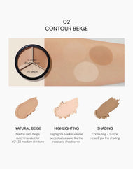 the SAEM Cover Perfection Triple Pot Concealer