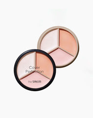 the SAEM Cover Perfection Triple Pot Concealer